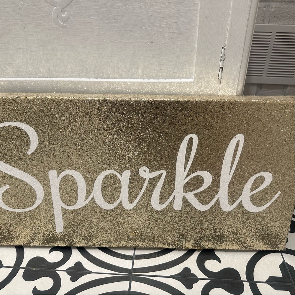 Gold Sparkle Wall Art